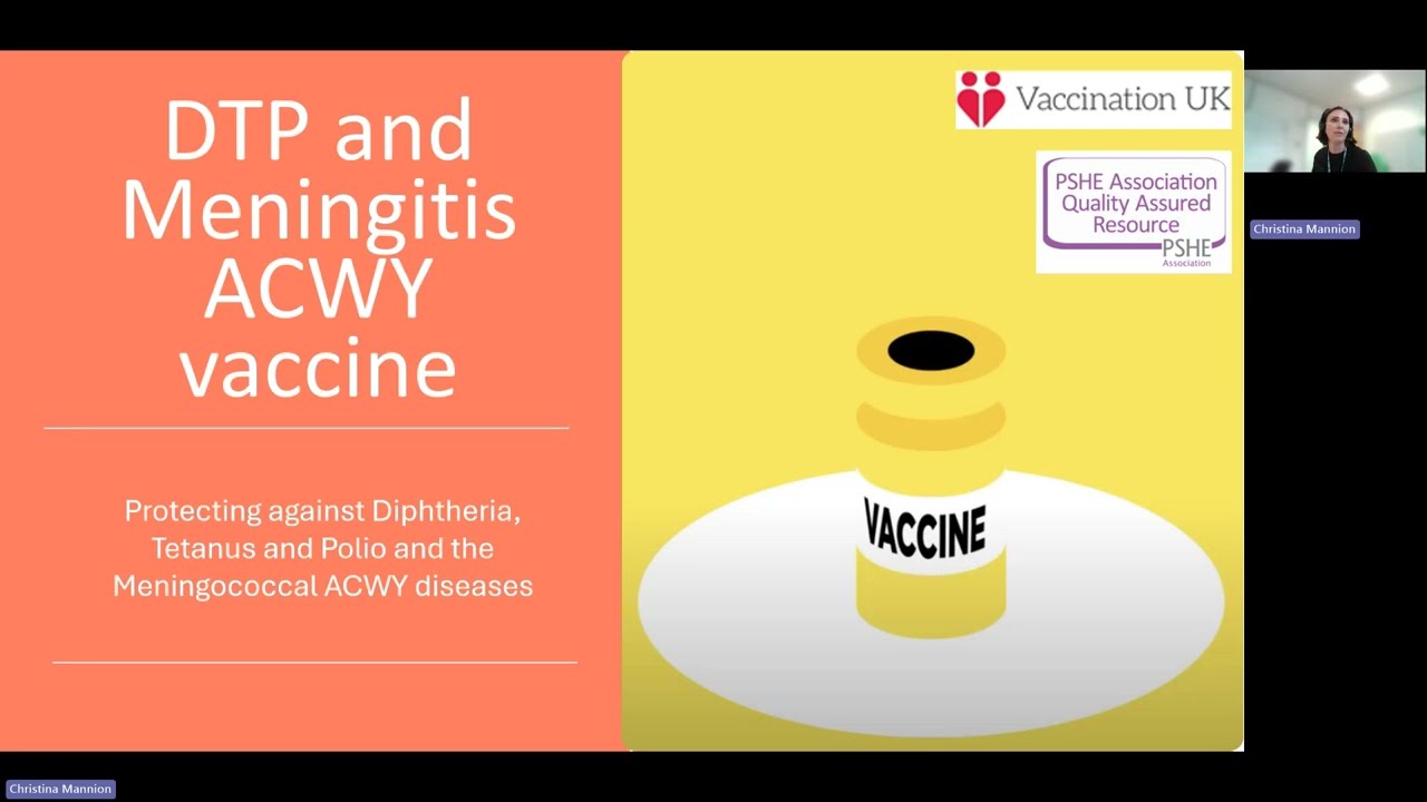 Year 9 Vaccines Explained: DTP & Meningitis ACWY | Nurse-Led School Presentation