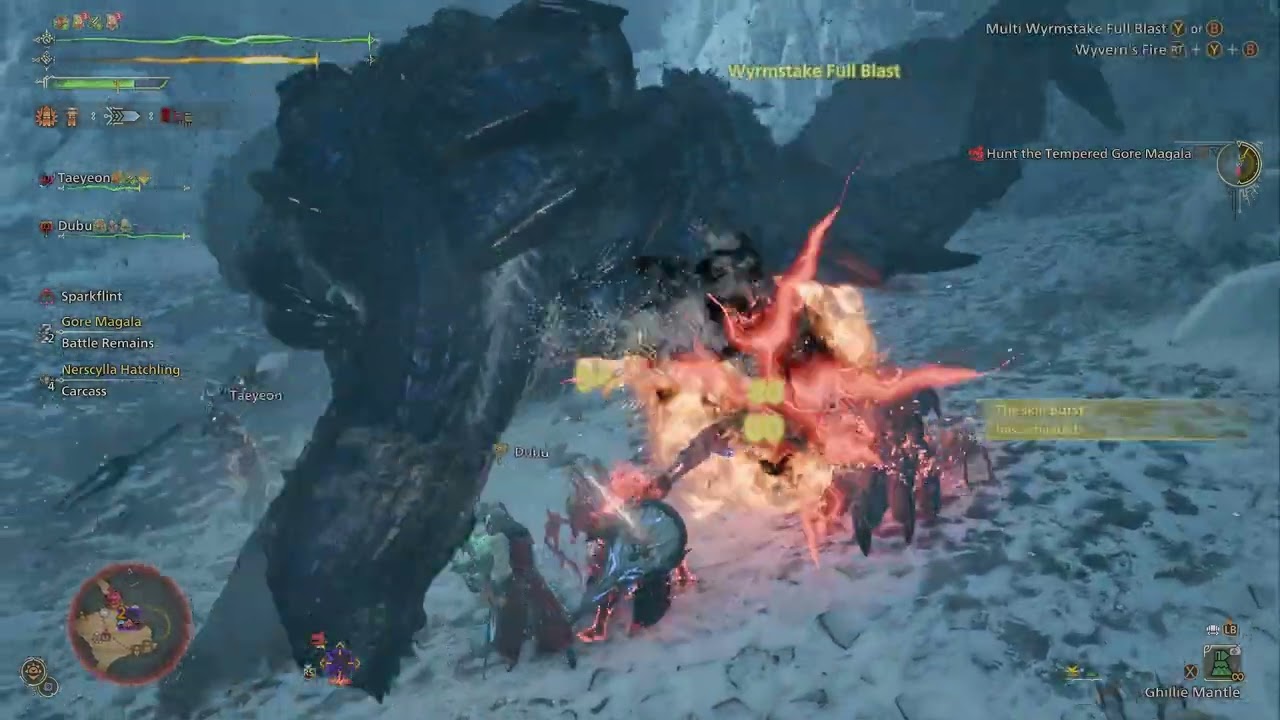 [1440p/60] Monster Hunter Wilds Tempered Gore Magala No Pots Challenge