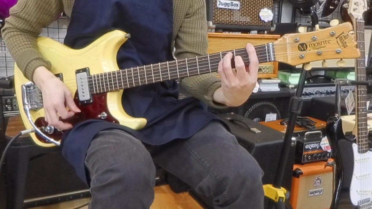Mosrite VS Mosrite Type 弾き比べ