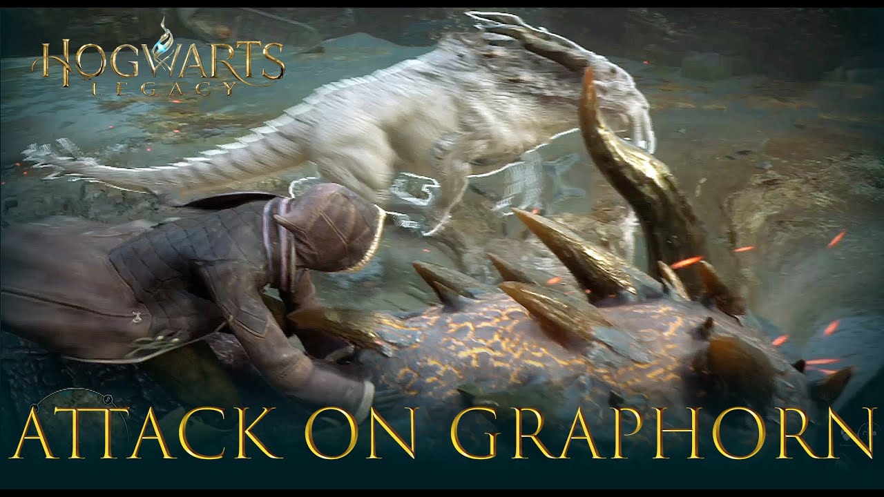 🤩 White Graphorn & Attack On Graphorn ~ Hogwarts Legacy