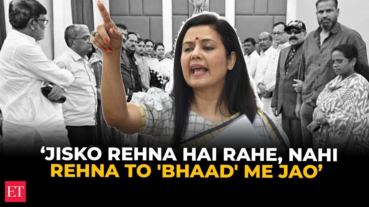'Resign and fight again': Mahua Moitra's Challenge to Rebel TMC MPs amid disqualification plea row