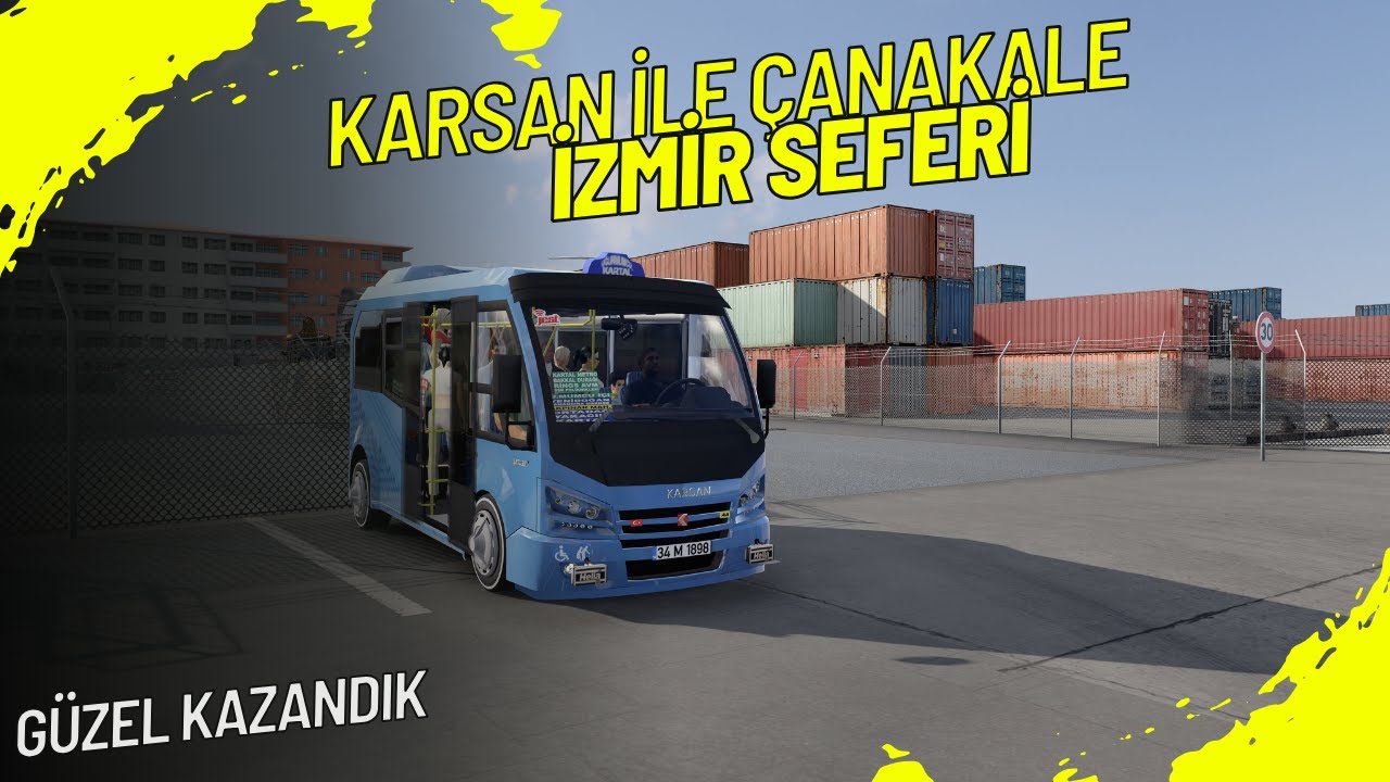 KARSAN MİDİBÜS İLE ÇANAKALE - İZMİR SEFERİ ATTIM // Türkiye'yi geziyorum bölüm 3 // ets 2