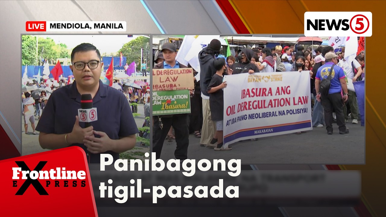Panibagong transport strike, ikakasa sa susunod na linggo | Frontline Express