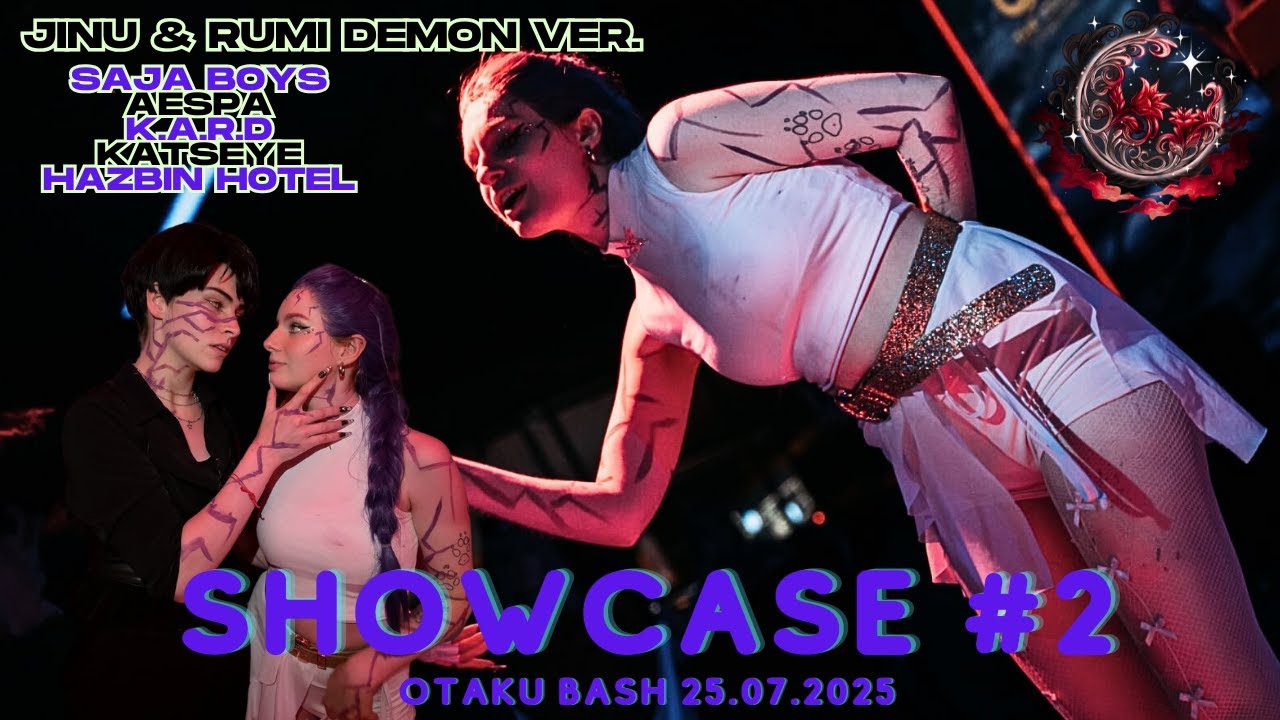 NightBlooms Showcase🌙🌸 Otaku Bash 25.07.2025 #2 Jinu & Rumi Demon Ver. (Katseye,  Saja Boys, ....)