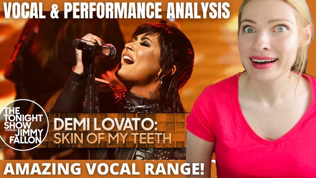 Vocal Coach Reacts: DEMI LOVATO ‘Skin Of My Teeth’ Live! Analysis
