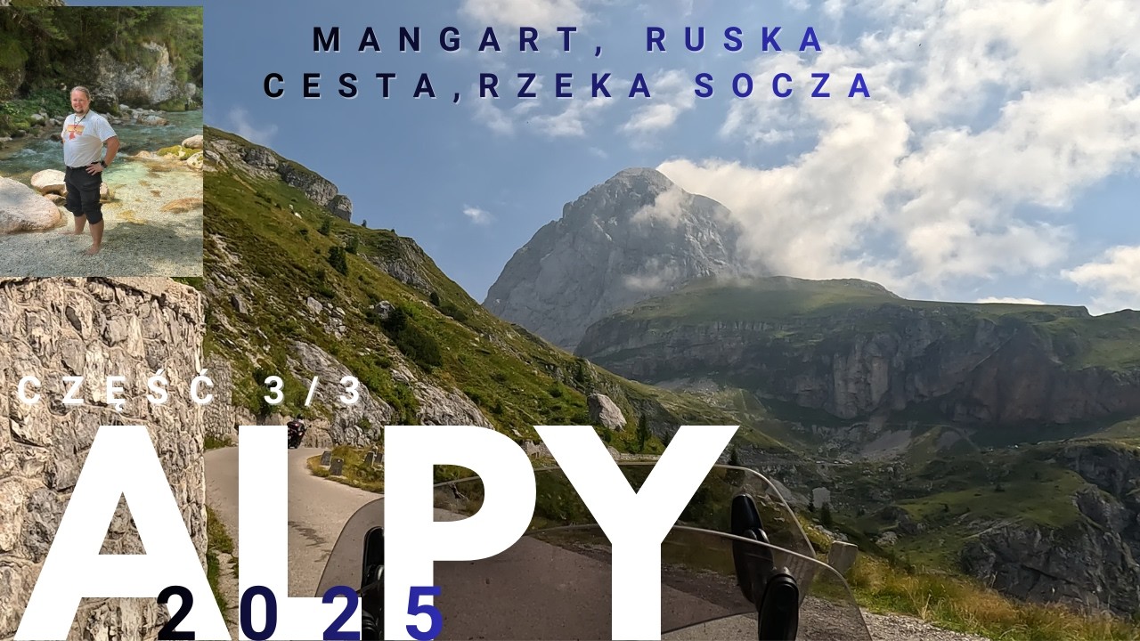 Mangart Ruska Cesta Bled czyli Alpy motocyklami - trzecia część naszej Alpejskiej przygody :)