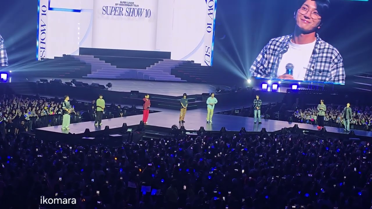 SUPER JUNIOR SUPER SHOW 10 IN SG DAY 2 - VIP SOUND CHECK #superjunior #ss10 