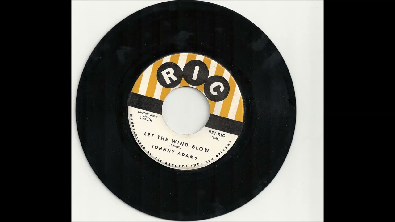 Johnny Adams. " Let the wind blow."  Ballade Oldies.   Pierot