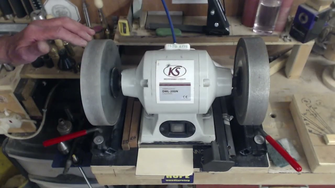 Woodturning - How to Re Profile your gouges and some Sharpening set up tips