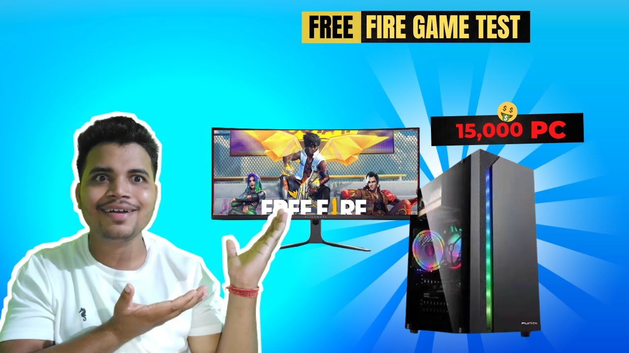 FREE FIRE GAME PLAY TEST in 15000 Pc || free fire #popathogaya