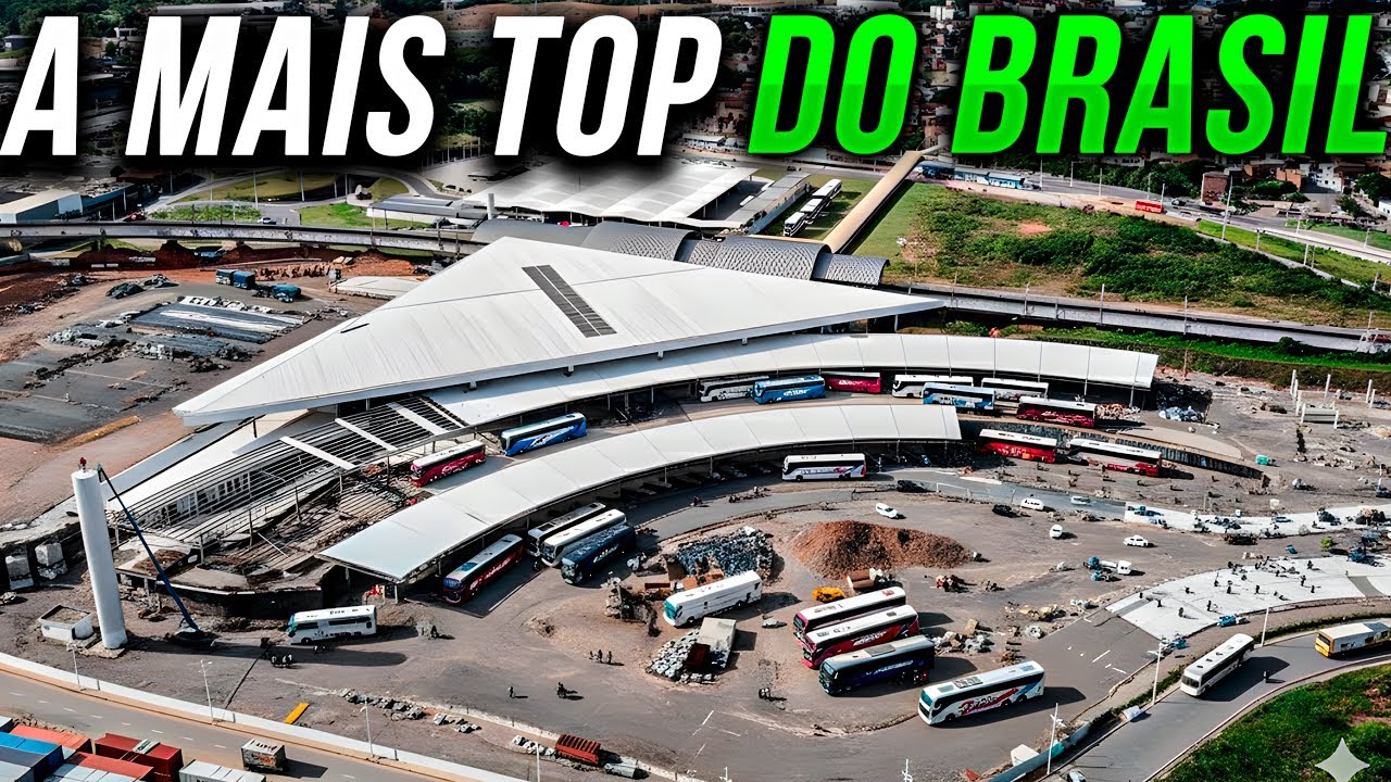 A RODOVIÁRIA MAIS MODERNA DO BRASIL!