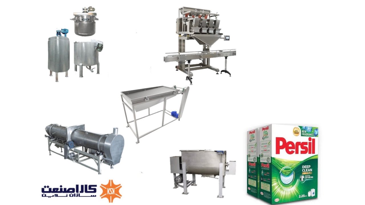DETERGENT POWDER PRODUCTION line , Laundry detergent , Dishwashing powder