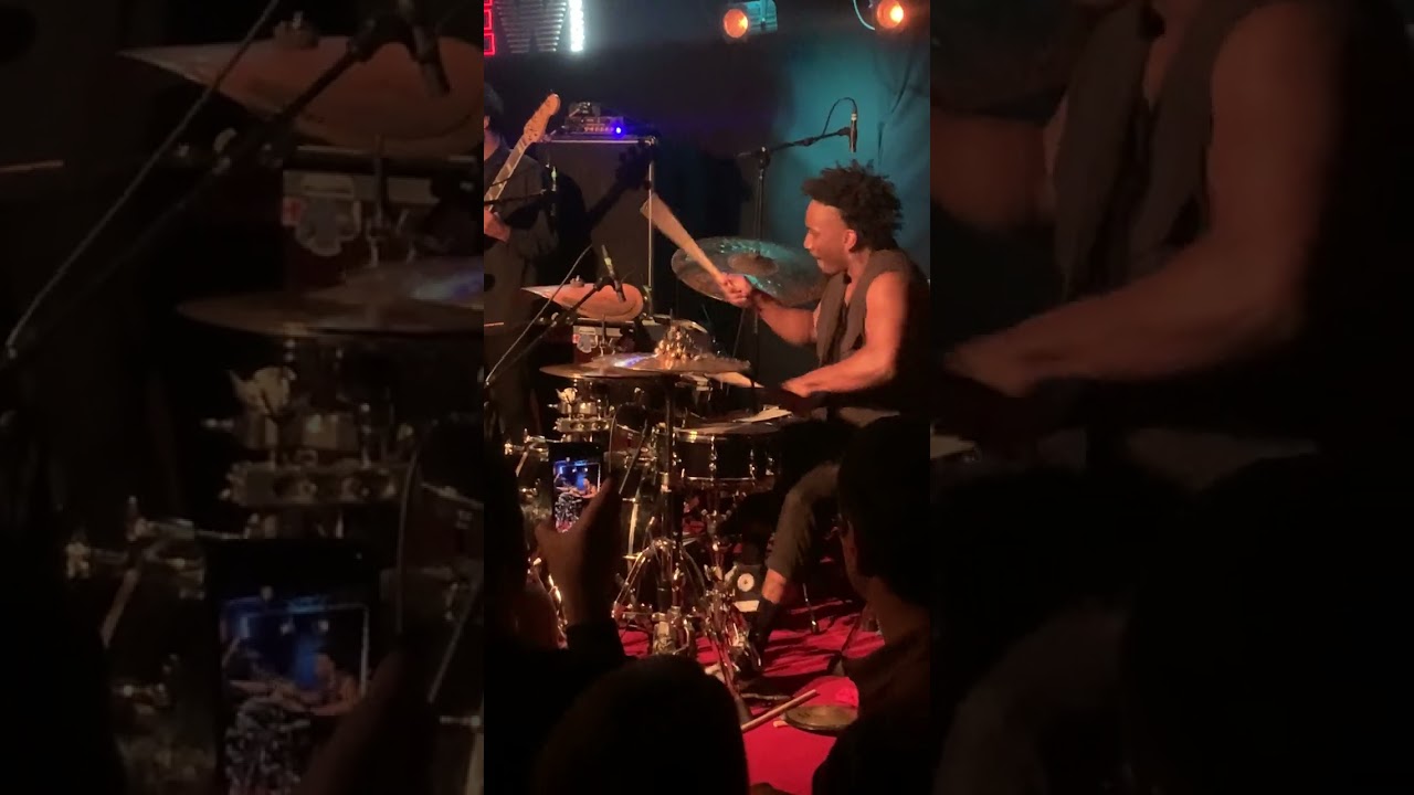 Jharis Yokley drum solo at New Morning, Paris