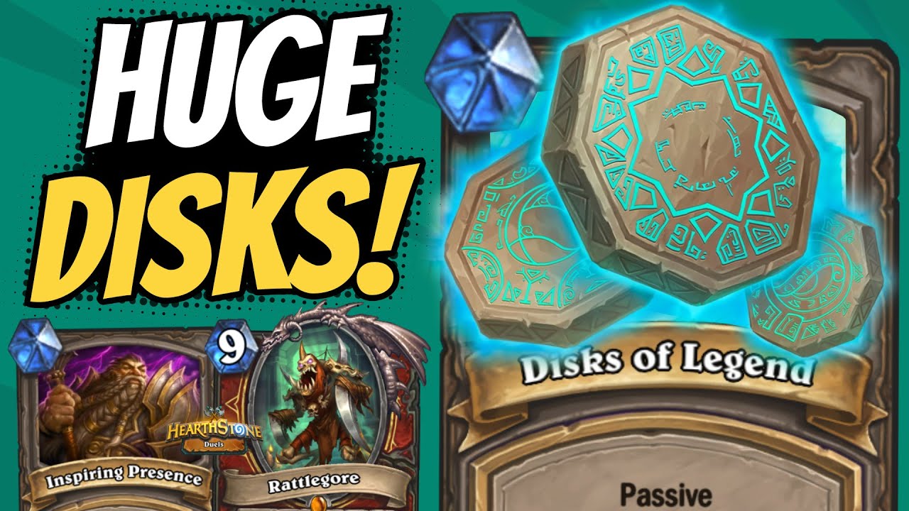 DOUBLE RATTLEGORE!! Big Disks of Legend Warrior!