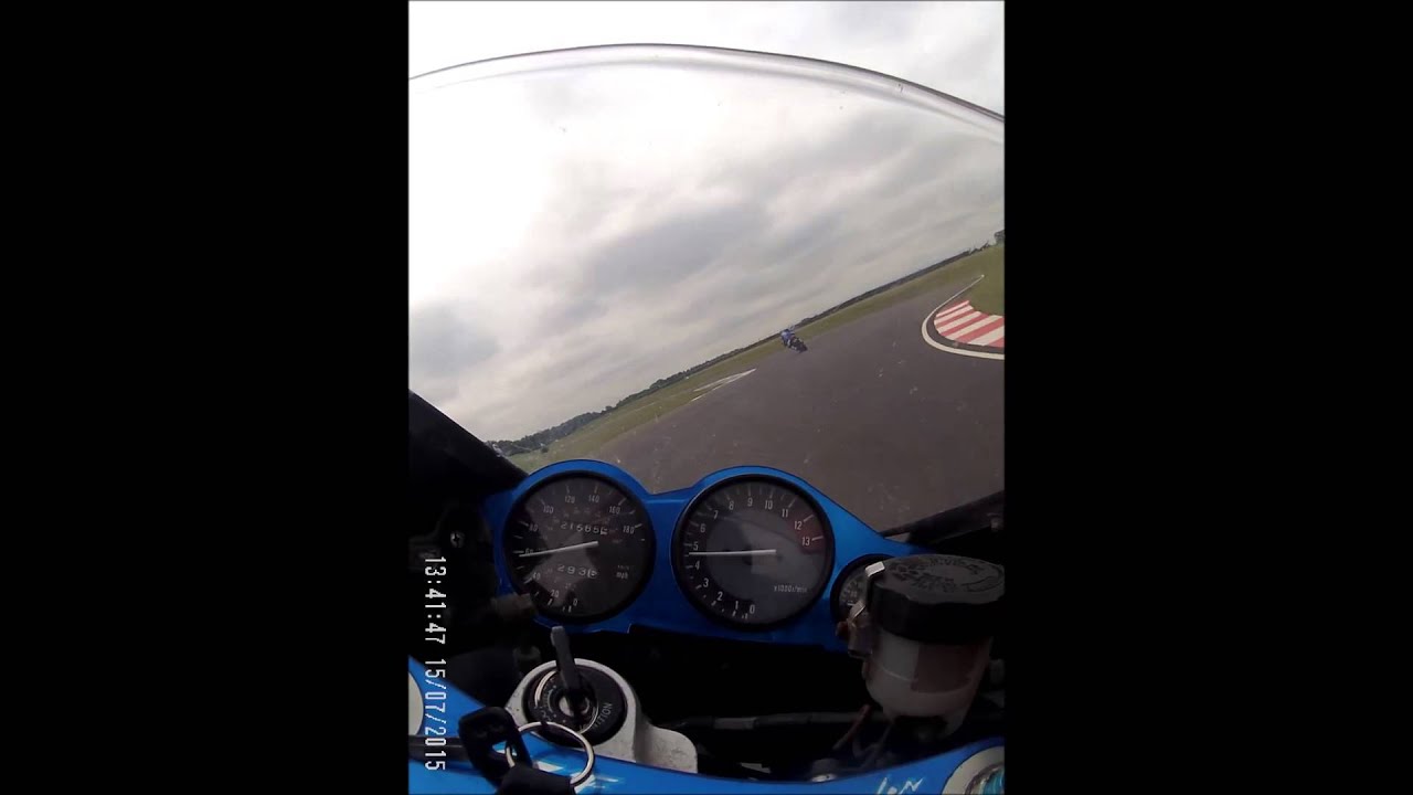 Castle combe 15 7 15 Thunderace following R1 and R6 Bristol Lads