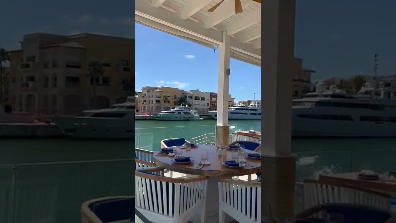 La Marina de Cap Cana y pr&oacute;xima vista de  Harbor Bay Lifestyle 🏝 🛥 ⛳️