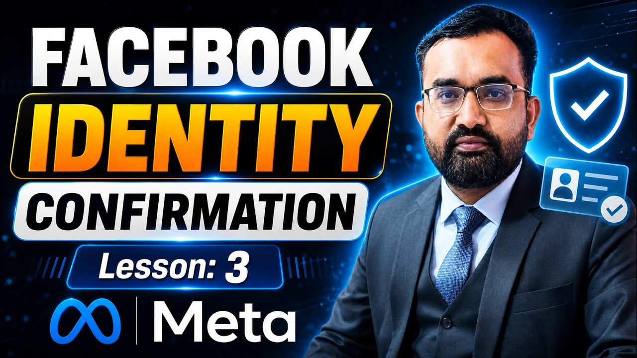 How To Confirm Your Identity On Facebook | Identity Confirmation on Facebook | Learn wuth Bilal
