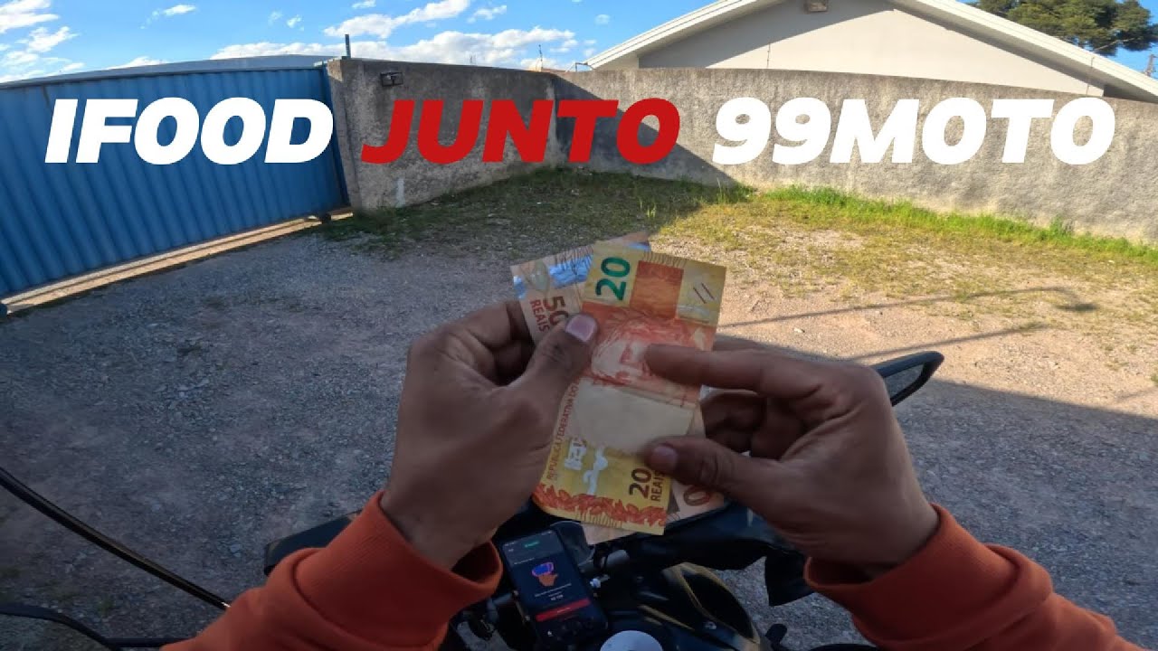 QUANTO FATUREI NO iFOOD + 99MOTO EM CURITIBA USANDO MINHA ESTRATÉGIA SECRETA! 💰📲