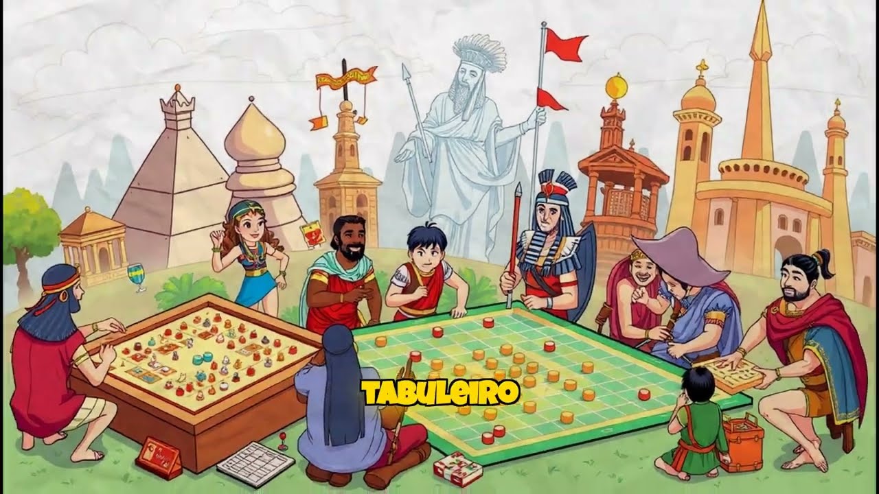 Origem dos Jogos de Tabuleiro: Uma Viagem pela Hist&oacute;ria do Entretenimento