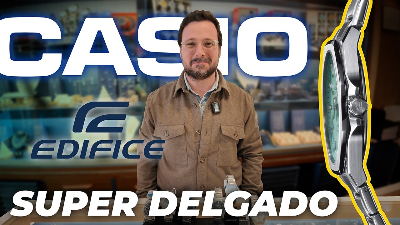 Casio Edifice EFR‑S108D: el “Royal Oak” ultra delgado… ¡por mucho menos!