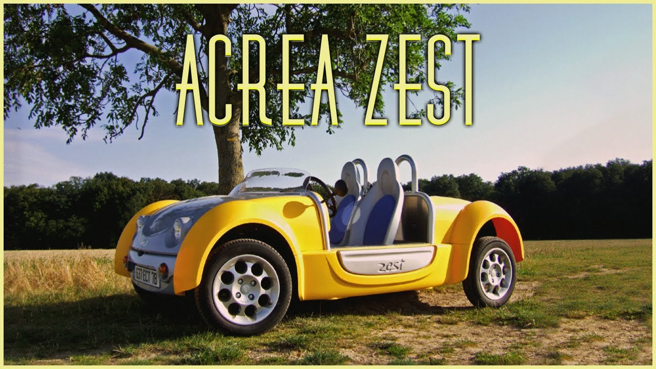 Acrea Zest: The 380kg French Toy-Car You Can Drive Without a License