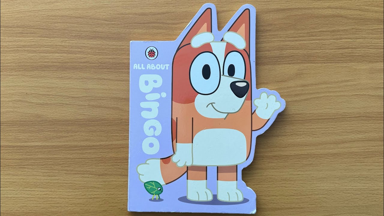 All About Bingo: Read Aloud Bluey Book for Children and Toddlers