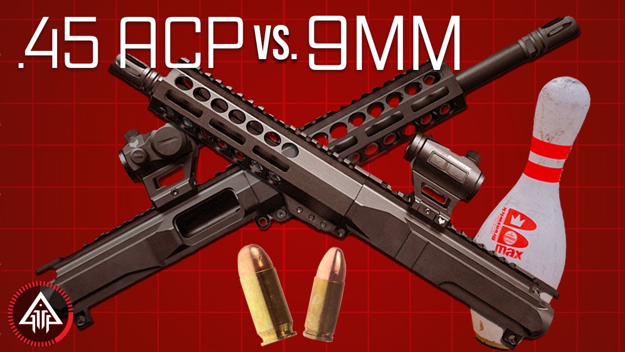 Which PCC Is Best? .45 ACP or 9mm?
