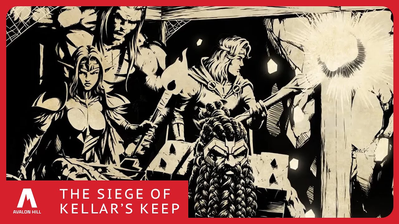 Avalon Hill | HeroQuest | The Siege of Kellar’s Keep | Hasbro Pulse