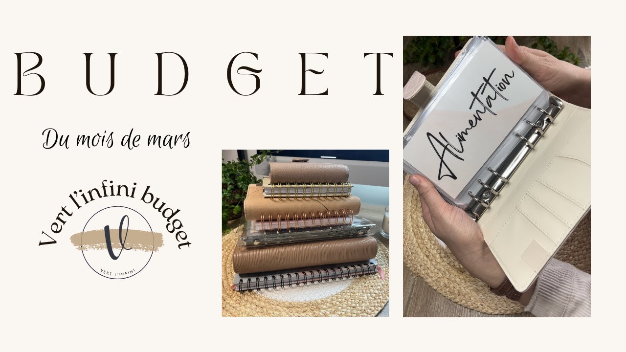 ♥︎ BUDGET DU MOIS DE MARS ♥︎ REMPLISSAGE MENSUEL ET ÉPARGNES 💸 Système des enveloppes - Budget