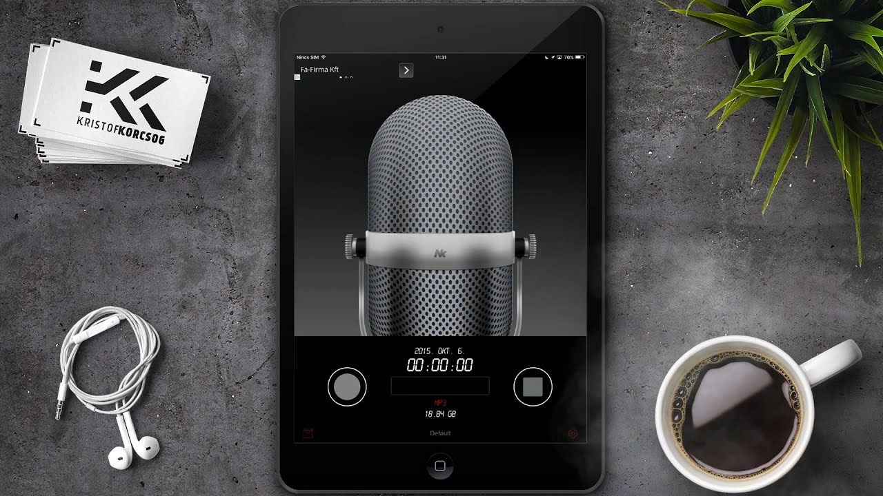 Awesome Voice Recorder iPhone/iPad iOS app