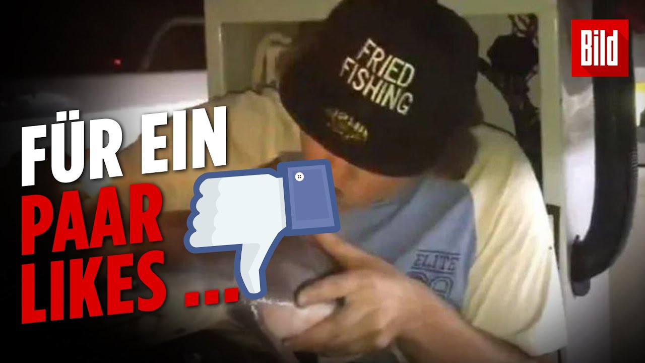 Junger Mann nutzt Hai als Bong | Schockierende Bilder ...