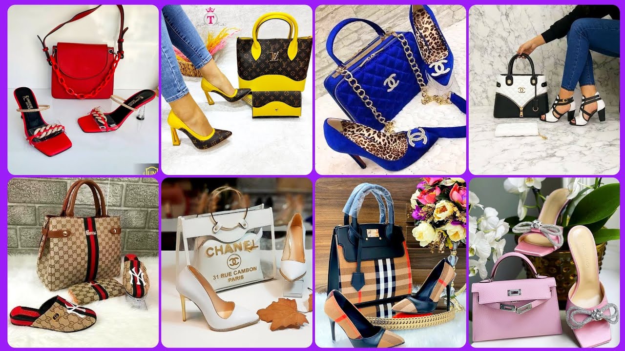Very Pretty Women's Shoe's And Bags Designer Collection 😍