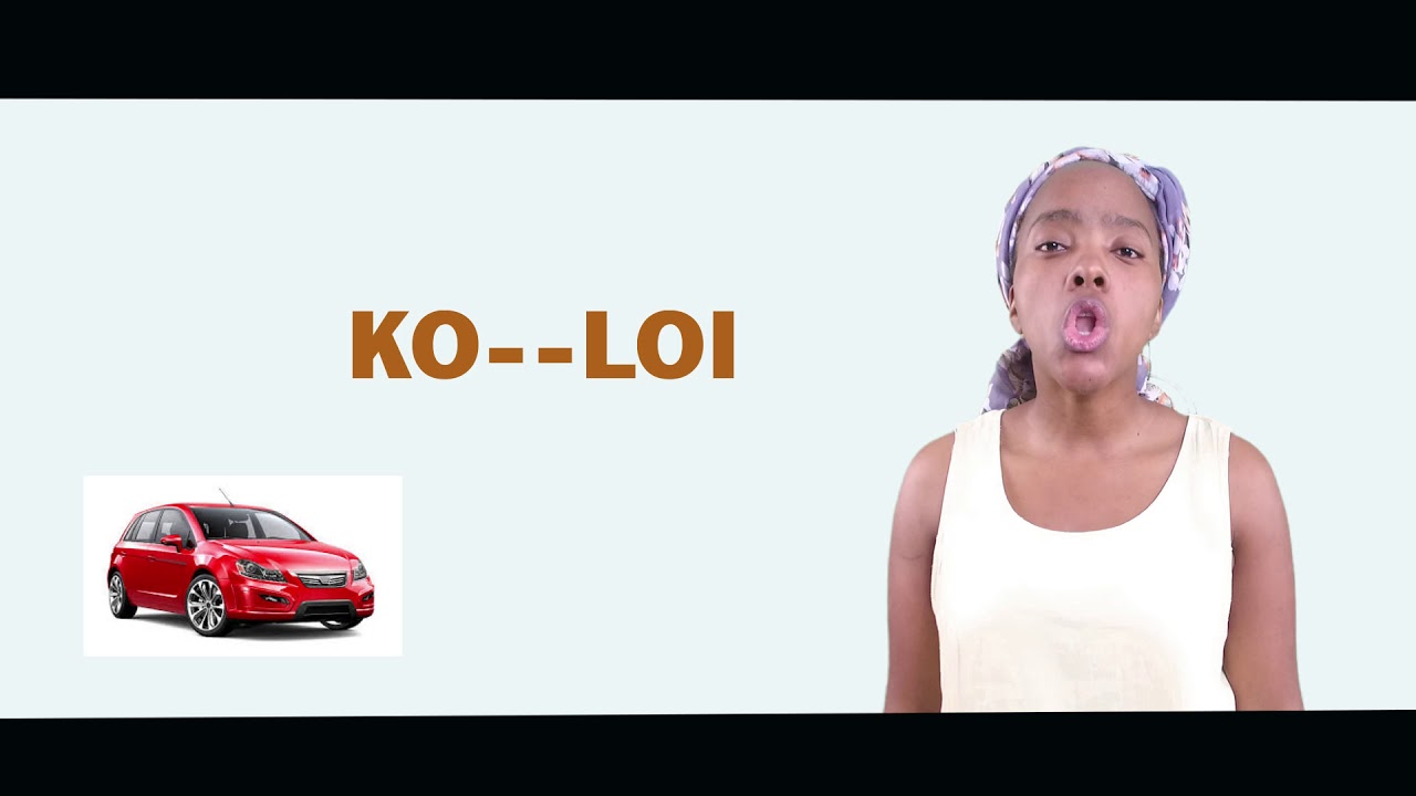 LEARN TRANSPORT NAMES IN SOTHO
