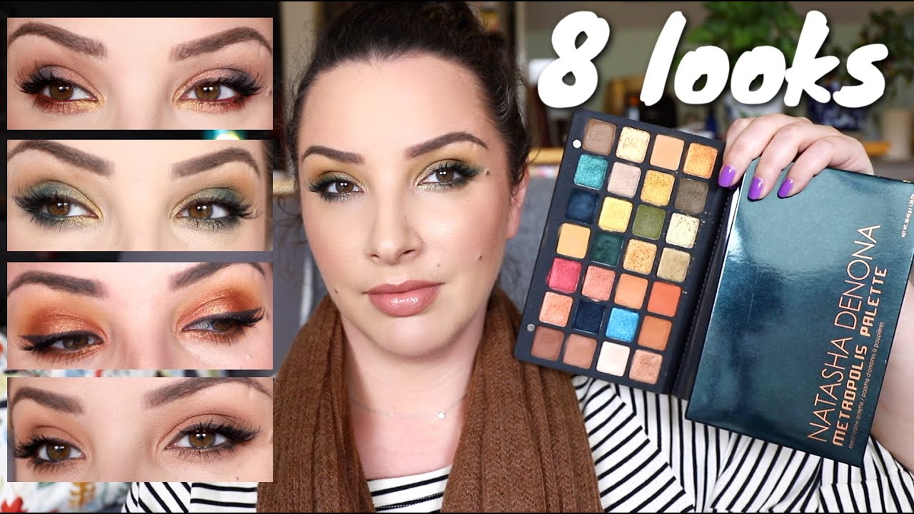1 Week 1 Palette - using Natasha Denona Metropolis Palette