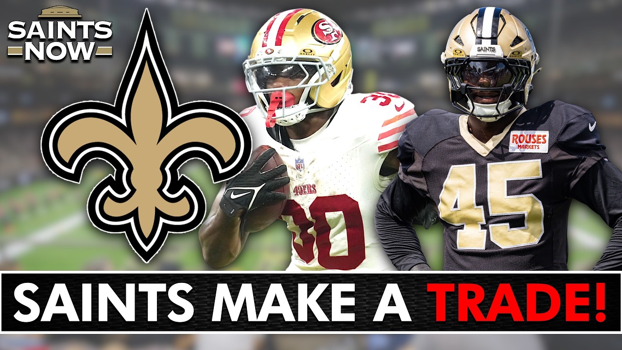 🚨New Orleans Saints Make A Trade For A MUCH NEEDED Player! Saints Trade For RB Zamir White