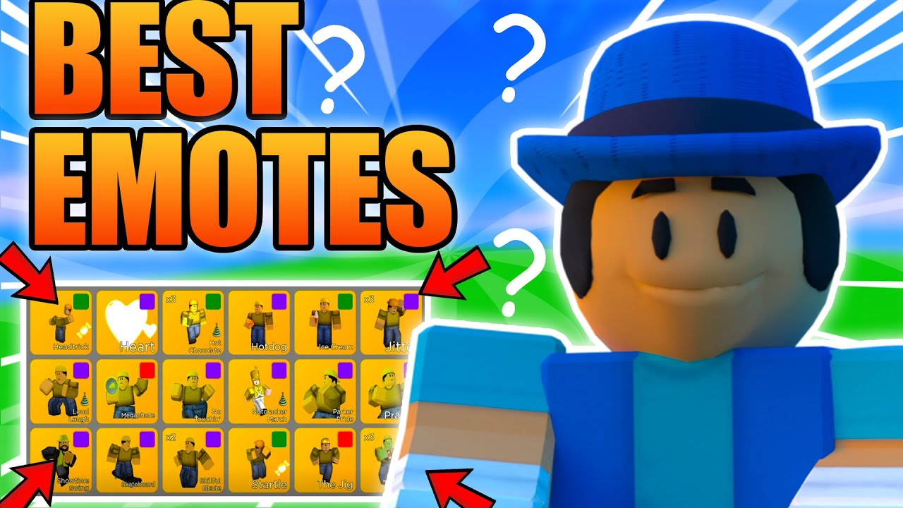 *TOP 5 BEST EMOTES* (Roblox Arsenal)