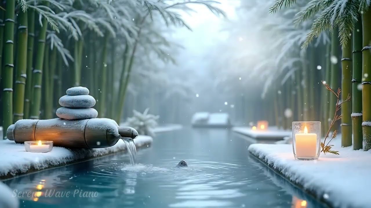 Deep Focus Music for ADHD 🎹 Calm Piano + Water Sounds | Improve Concentration
