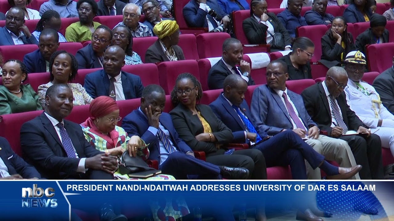 President Nandi-Ndaitwah addresses University of Dar Es Salaam - nbc