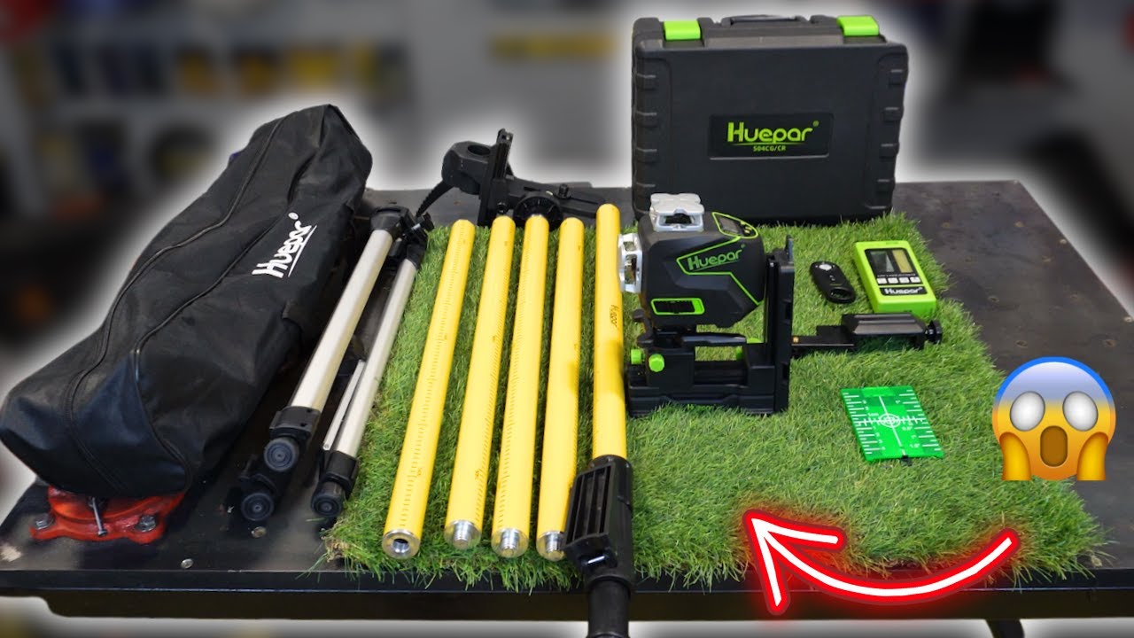 EL NIVEL LASER MÁS COMPLETO PARA TU DIA A DIA — HUEPAR S04CG✅