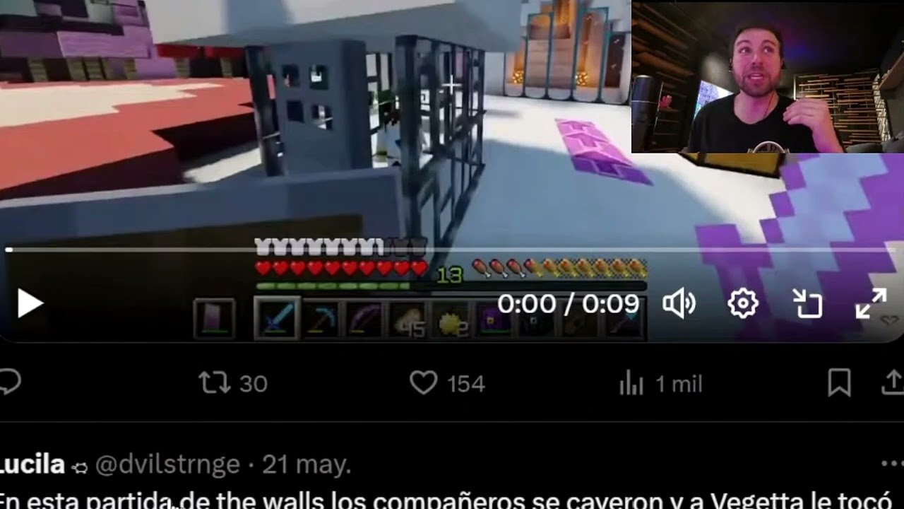 VEGETTA reacciona cuando calló a AURON 😂🤣