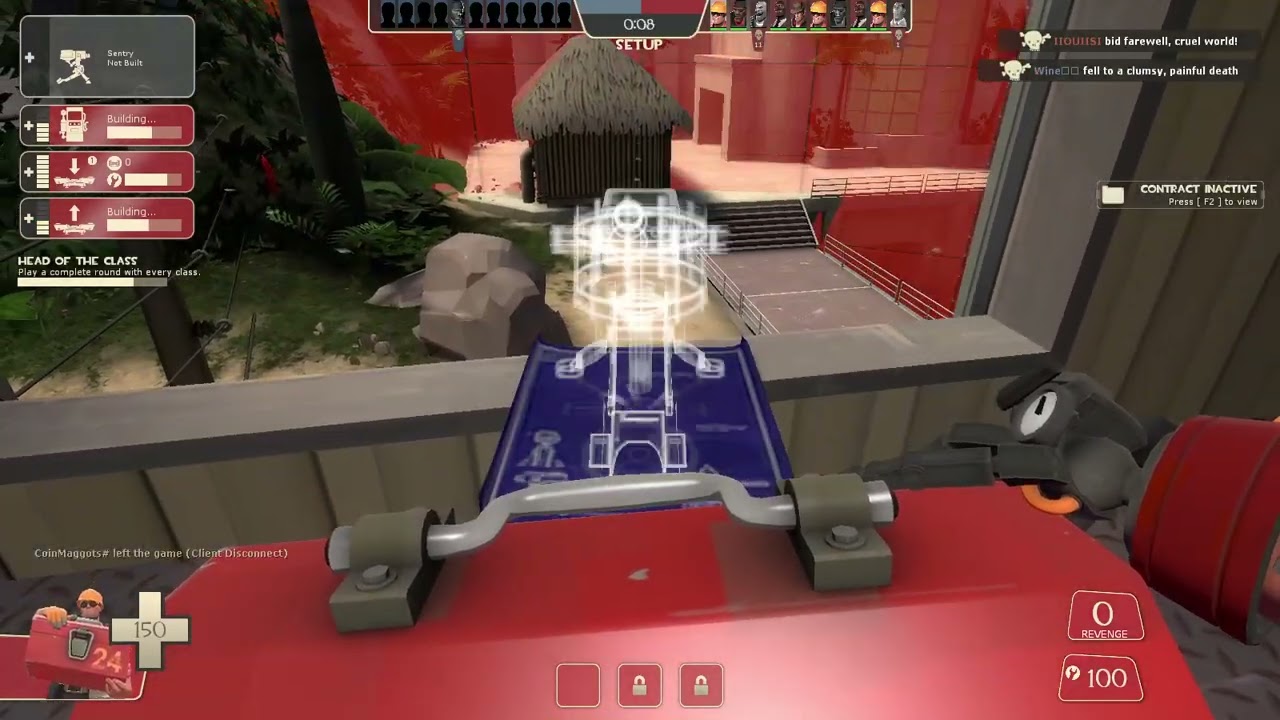 Team fotress 2 Gameplay Engineer map mercenary park