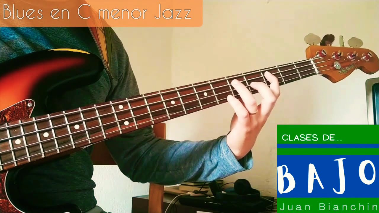 Clase de Bajo eléctrico: como tocar el Blues menor en bajo