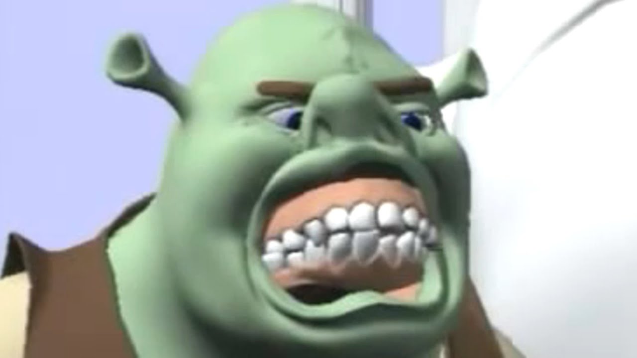 Shrek but it's gone horribly wrong