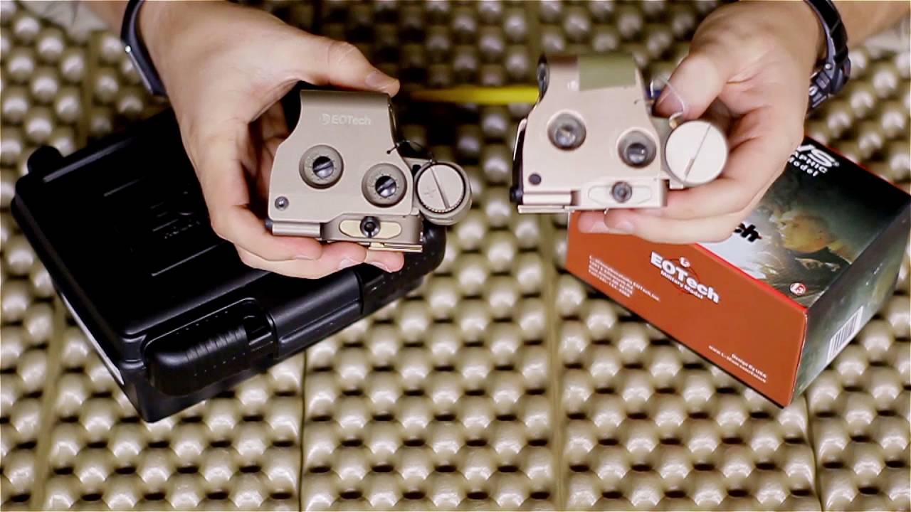 Обзор голографического прицела Eotech EXPS3