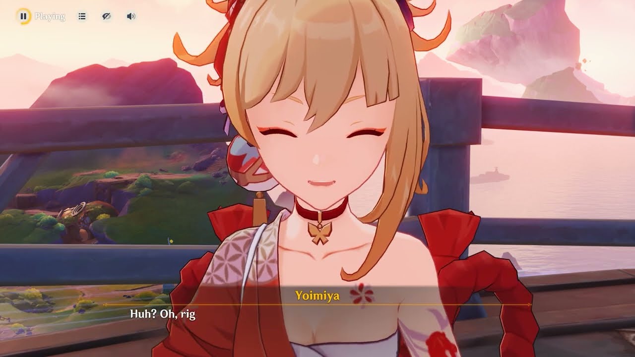 Yoimiya Anecdote Genshin Impact