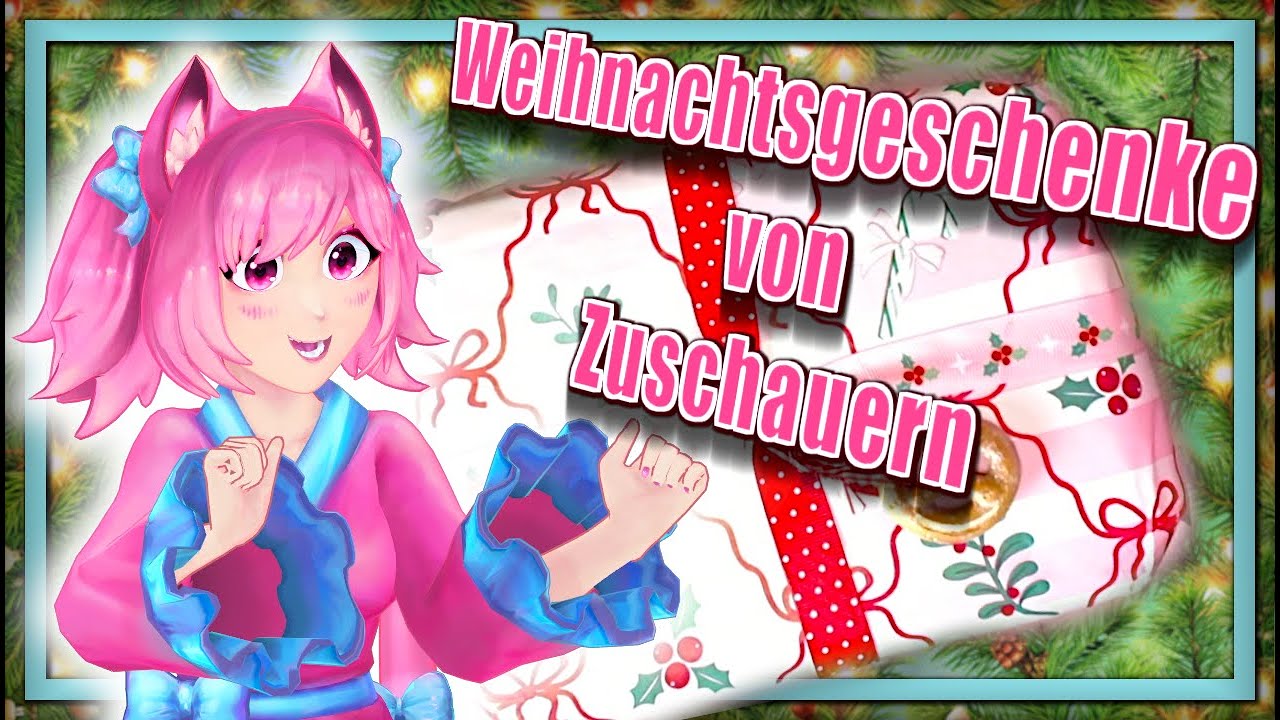 Ihr habt mir Weihnachtsgeschenke geschickt… ich bin sprachlos 🎄💕 |GERVTuber]