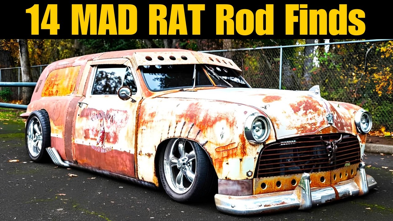 14 INSANE RAT Rods for Sale!! MAD MAX’s WILDEST Dream!!!