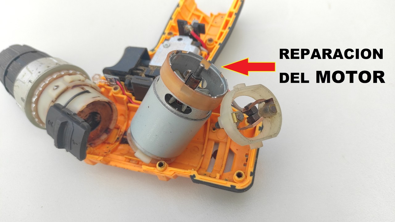 Reparación de taladro inalambrico 12v
