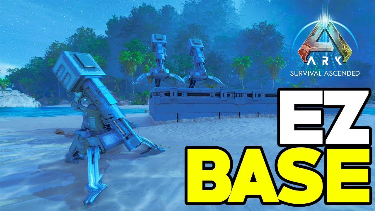 How To Get Turrets Up FAST In ARK Survival Ascended