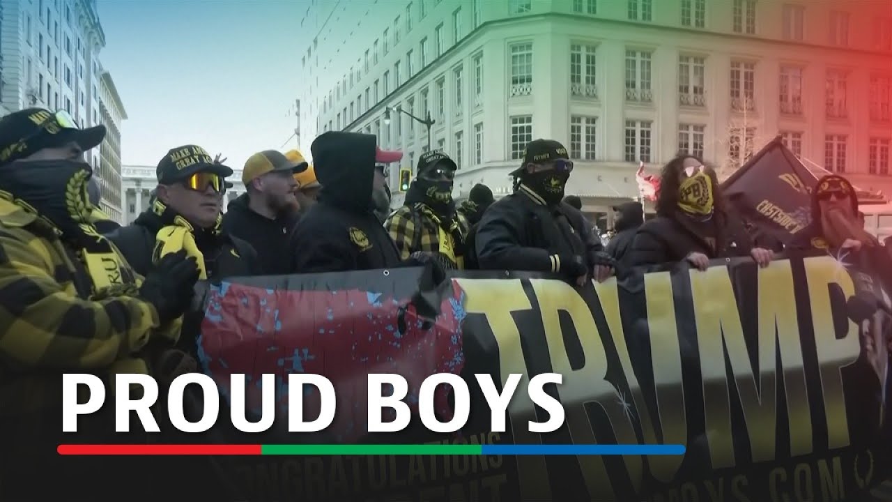 Proud Boys make presence known during Trump's inauguration | ABS-CBN News